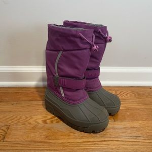 Kids Size 11 LL Bean Snow Boots